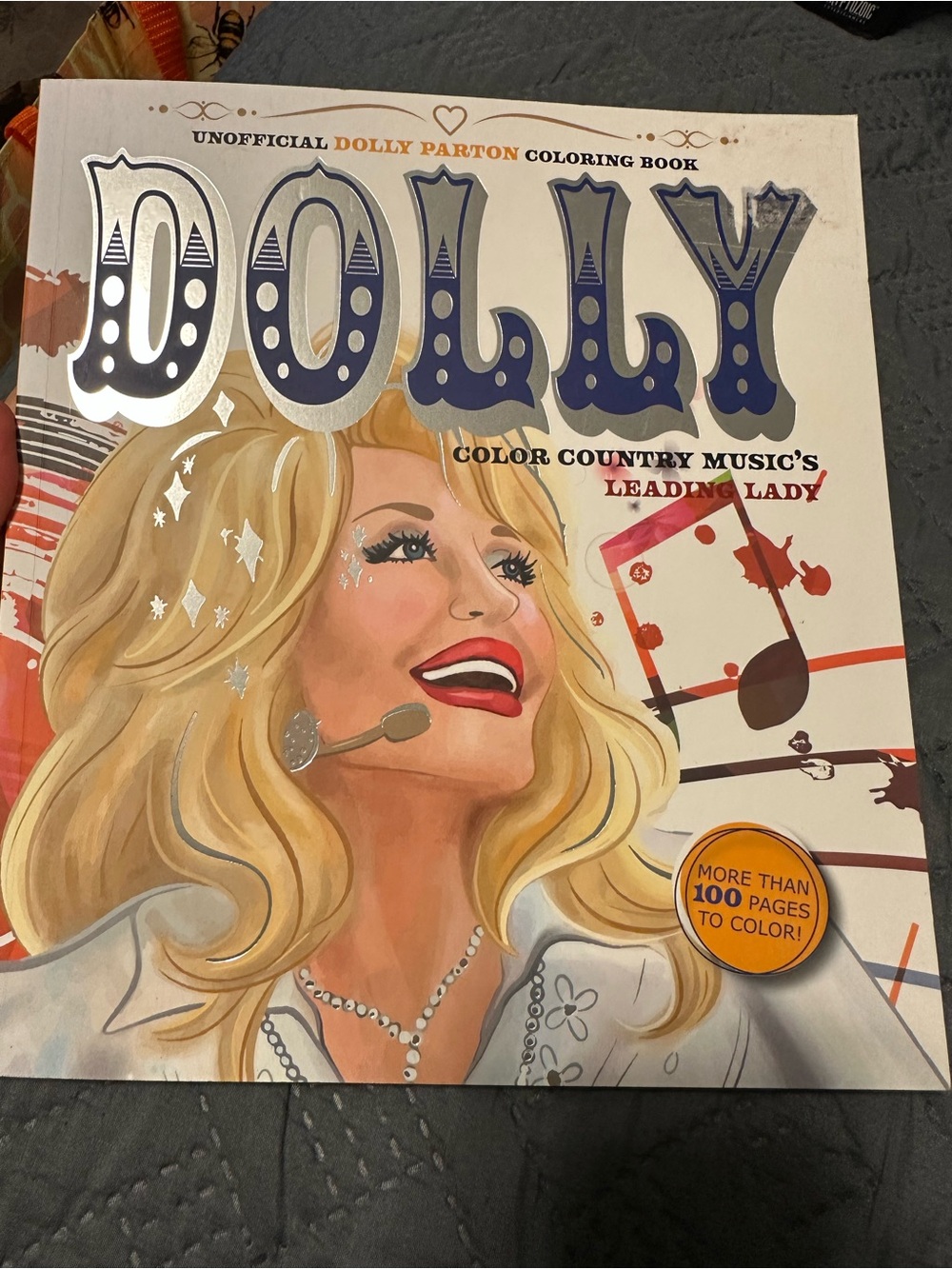 Dolly Parton Unofficial Coloring Book